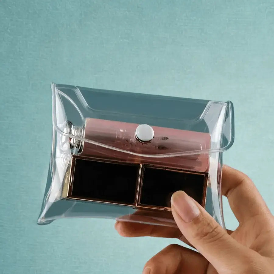 Trousse Maquillage Transparente | Approuvée TSA - La trousse Beauté