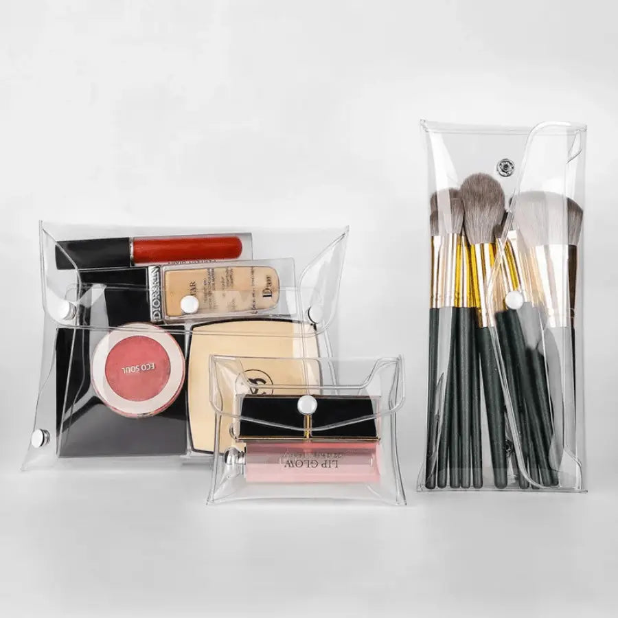 Trousse Maquillage Transparente | Approuvée TSA - La trousse Beauté