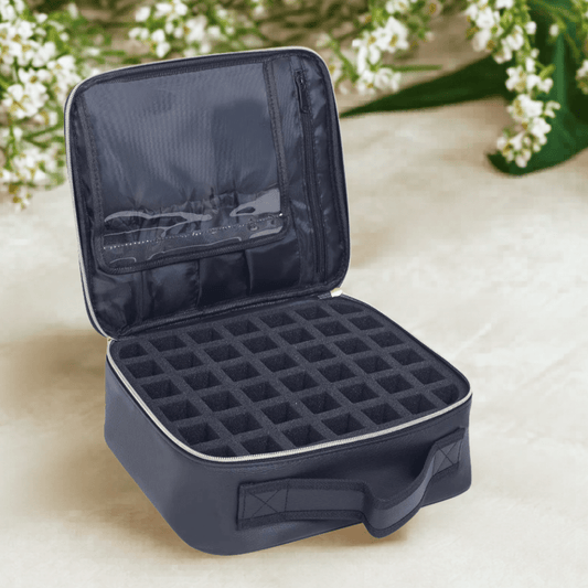 Trousse Rangement Vernis à Ongles | 42 Flacons - La trousse Beauté