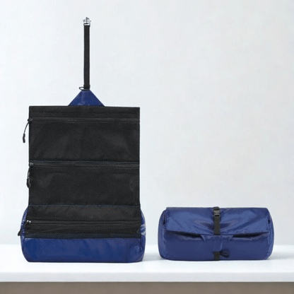 Trousse toilette de voyage marine enroulable