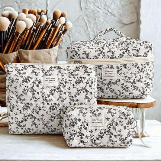 Trousses de maquillage trois grandeur de trousses 