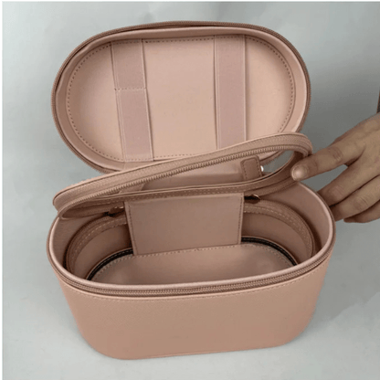 trousses de toilette double format empilable